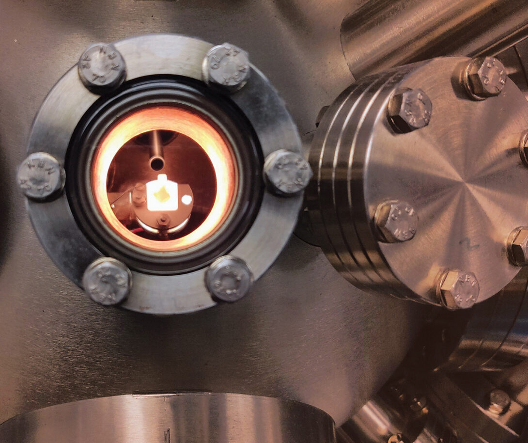 Buddhika S. A. Gedara and Michael Trenary (Cover of Journal of Vacuum Science & Technology B, 2nd Series, V.42 N.1)